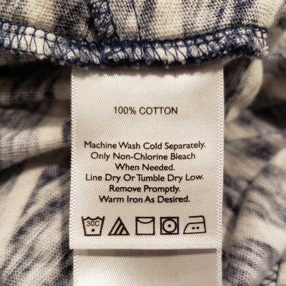 Eddie Bauer Petite Striped T-shirt Dress w/Pockets - Picture 7 of 7